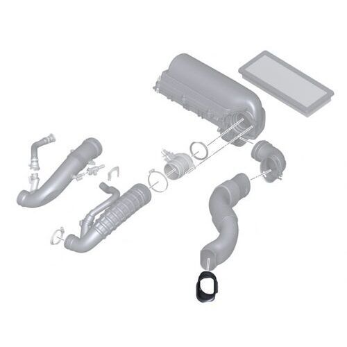 MINI NEW GENUINE COOPER R55 R57 R56 R58 R59 S JCW INTAKE MANIFOLD SCOOP 13712753073 - Image 2