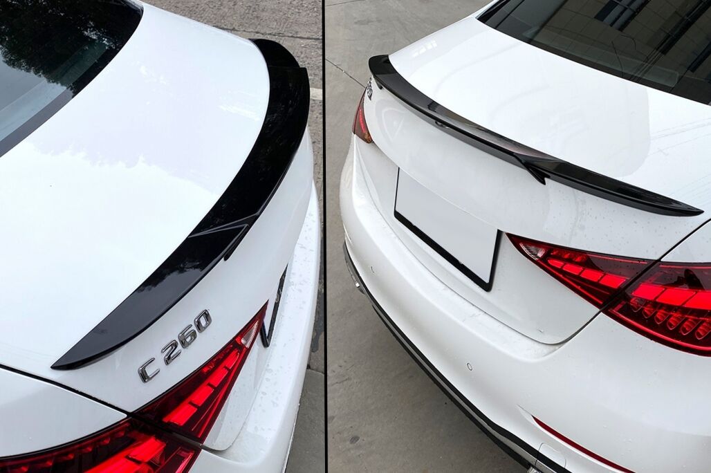 Trunk Boot Spoiler suitable for Mercedes C-Class W206 Limousine (2021-Up) Piano Black - Image 12
