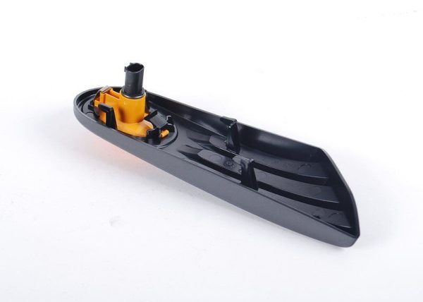 MINI NEW GENUINE R55 R56 R57 SIDE TURN SIGNAL WITH GRILLE YELLOW AMBER LEFT N/S 63132751503 - Image 4