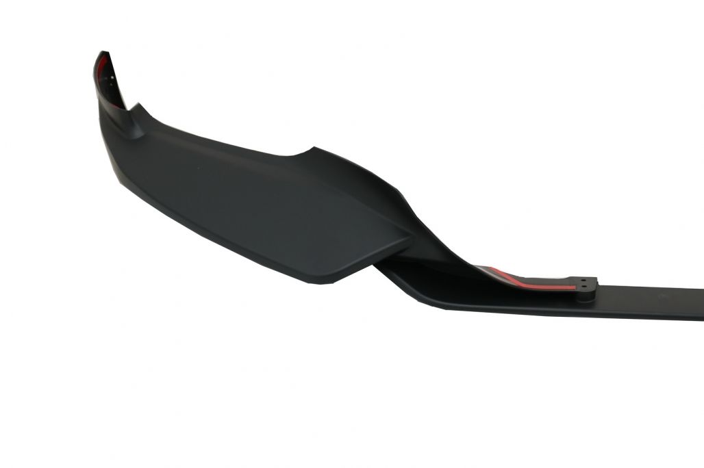Front Bumper Spoiler suitable for BMW 5 Series G30 G31 Limousine Touring (2017-up) M5 Design Black - Image 4