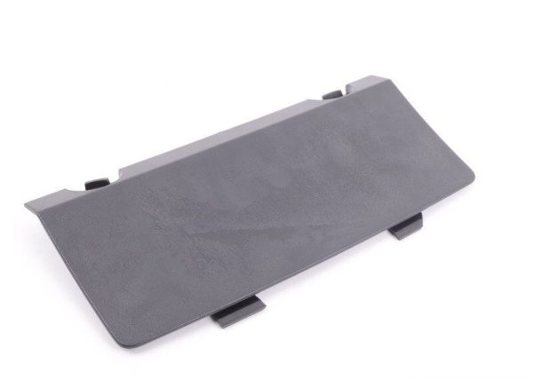 NEW GENUINE VW TOUAREG 03-10 REAR BUMPER TOWBAR BLACK COVER CAP 7L6807087L9B9 - Image 3