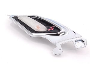 NEW GENUINE MINI COUNTRYMAN PACEMAN S RIGHT O/S CHROME TURN SIGNAL TRIM 51139804618
