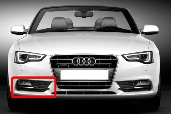 AUDI A5 2012-2016 NEW GENUINE BUMPER O/S RIGHT FOG LIGHT GRILL 8T0807682H01C - Image 4