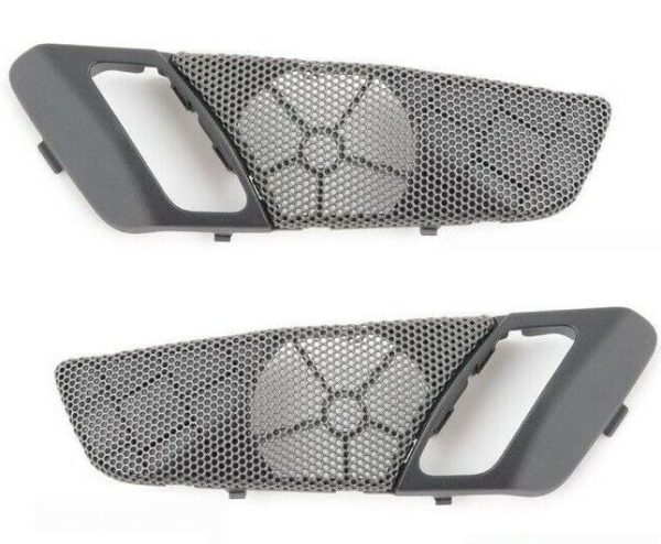 BMW NEW GENUINE F25 X3 F26 X4 FRONT RIGHT SPEAKER COVER PAIR LEFT RIGHT 51417348960 + 51417348959