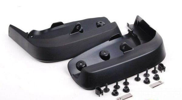 NEW GENUINE AUDI Q7 2016-2017 S-LINE FRONT MUD FLAPS SPLASH GUARD PAIR 4M0075116