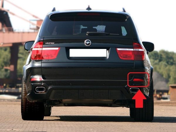 BMW NEW GENUINE E70 E70 LCI X5 07- 13 M REAR BUMPER RIGHT O/S REFLECTOR 63217158950 - Image 5