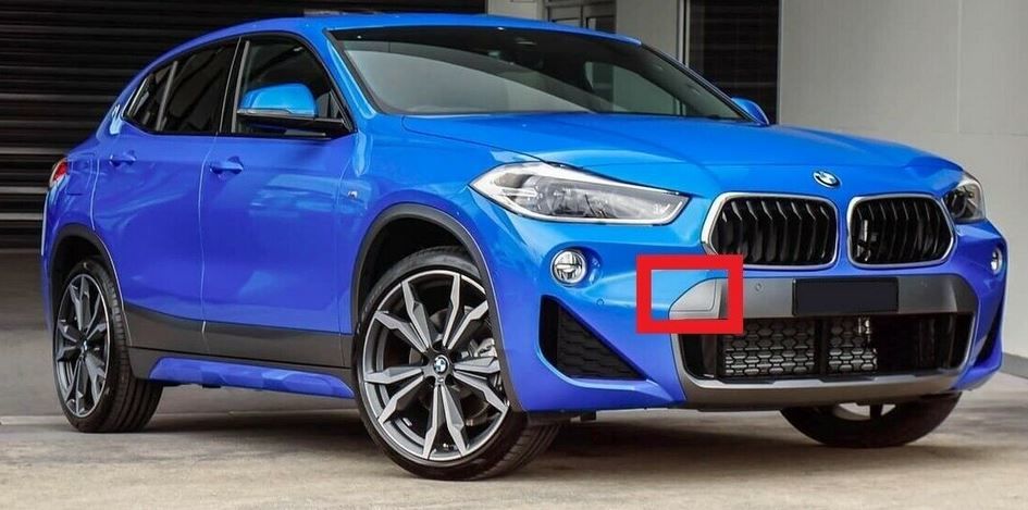 NEW GENUINE BMW X2 F39 FRONT M SPORT BUMPER TOW HOOK COVER CAP 51118089905