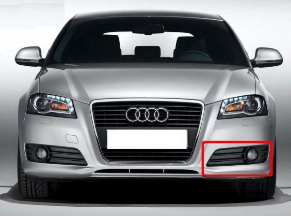 AUDI NEW GENUINE A3 2008-2012 N/S LEFT BUMPER FOG LIGHT GRILL 8P0807681F9B9 - Image 5
