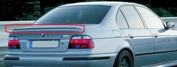 BMW NEW GENUINE 5 SERIES E39 5M REAR TRUNK LIP SPOILER PRIMED 51717901594 - Image 6