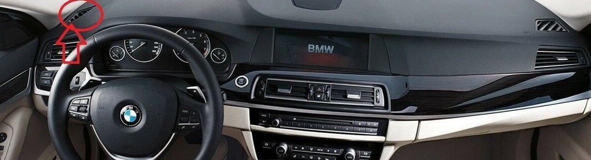 BMW NEW GENUINE 5 SERIES F10 F11 COVERING LEFT DEFROSTER NOZZLE N/S 51459207397