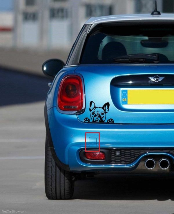 MINI NEW GENUINE COOPER S F55 REAR N/S LEFT TOW HOOK EYE COVER CAP 51317380037