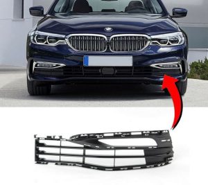 NEW GENUINE BMW 5 SERIES G30 G31 FRONT BUMPER GRILL LEFT N/S 51117385277