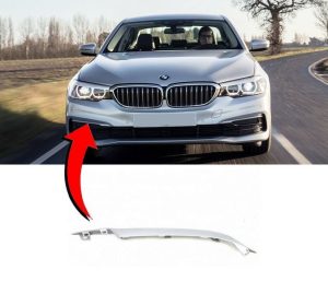 NEW GENUINE BMW 5 SERIES G30 G31 FRONT BUMPER RUBBER STRIP TRIM RIGHT OS 51117385272