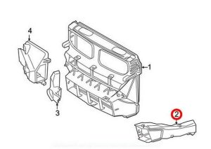 Left steel fender/ wing For AUDI A3 8Y 20-