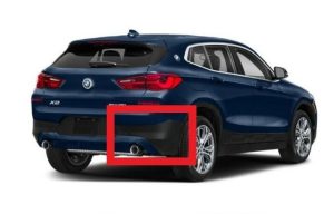 NEW GENUINE BMW X2 F39 REAR BUMPER SIDE MOLDIG TRIM RIGHT O/S 51127953924