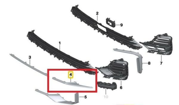 NEW GENUINE VW SCIROCCO ENGINE UNDER TRAY NOISE INSULATION 1K0825237K - Image 3