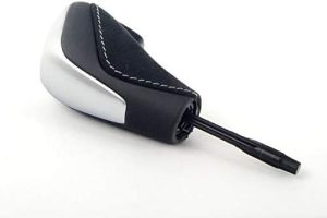 BMW NEW GENUINE 3 SERIES M PERFORMANCE KNOB WITH BOOT LEATHER ALCANTARA LHD 25162153761 + 25162153758