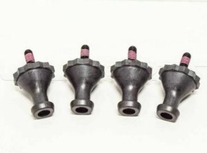 NEW GENUINE AUDI A1 8X1 AIR CLEANER INTAKE RETAINING BRACKET STUDS BOLTS X4 WHT000898A