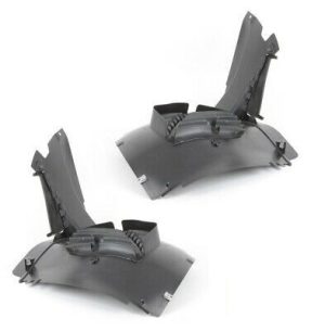 NEW GENUINE PORSCHE BOXSTER FRONT WHEEL ARCH LINER SPLASH SHIELD SET LEFT RIGHT 98750412305 + 98750412405