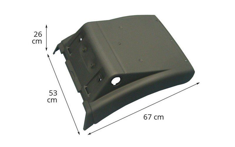 Rear fender/ wing ABS Plastic For MAN TGX / TGA / TGS 06-21 L/R - Image 2