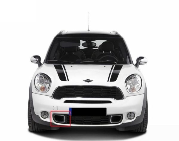 NEW GENUINE MINI R60 R61 FRONT BUMPER AIR BRAKE DUCT FRAME CHROME RIGHT 51119803942 - Image 4