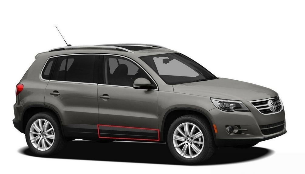 NEW GENUINE VW TIGUAN 2007-2016 FRONT DOOR SATIN BLACK COVER TRIM RIGHT O/S 5N0854940A9B9 - Image 3