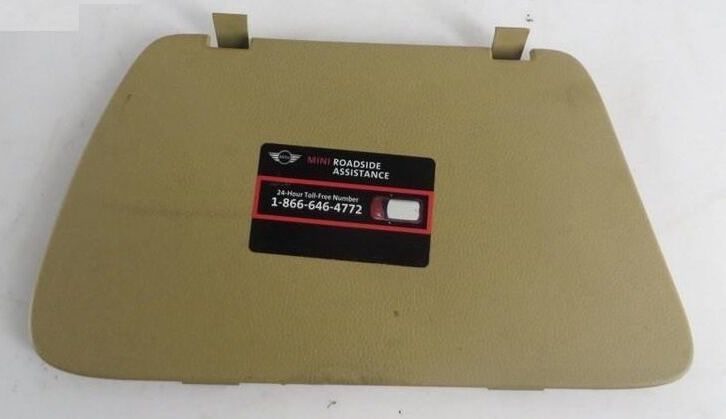 NEW GENUINE MINI COOPER R50 R53 COVER INSERT FOR TRUNK TRIM BEIGE LEFT N/S 51437034429
