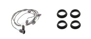 NEW GENUINE BMW F30 F31 F32 F34 FRONT PDC WIRING LOOM WITH 4X PDC SEAL RINGS 61129326026 + 4X66206923000