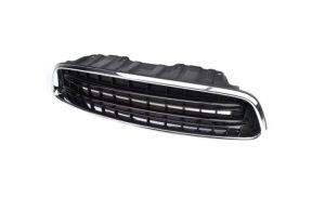 MINI NEW GENUINE R60 SINCE 14/07 FRONT BONNET VENT GRILLE COOPER BLACK CHROME 51139812888