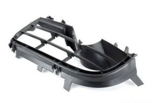 NEW GENUINE PORSCHE 987 CAYMAN 05-08 FRONT BUMPER LOWER BLACK GRILLE LEFT N/S 9875055530201C