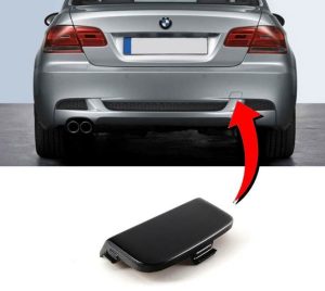 NEW GENUINE BMW E92 E93 REAR AERODYNAMICS BUMPER TOWING HOOK EYE COVER CAP 51120415360