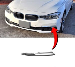 NEW GENUINE BMW 3 SERIES F30 F31 LCI FRONT BUMPER FOG LIGHT GRILL TRIM LEFT N/S 51117396841