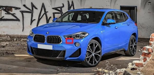 NEW GENUINE PORSCHE MACAN 2014 - 2018 FRONT BUMPER AIR GUIDE BLACK SPORT DESIGN 95B121710B1E0 - Image 2