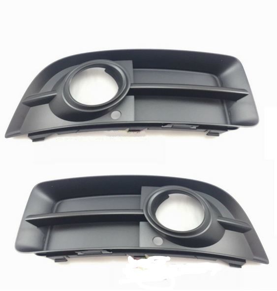 NEW GENUINE AUDI A3 05-08 N/S LEFT O/S RIGHT S-LINE BUMPER FOG LIGHT GRILL SET 8P4807681F+8P4807682F