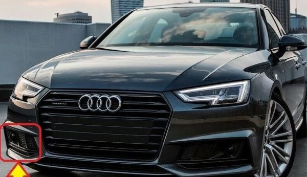 NEW GENUINE AUDI A4 B9 16- S-LINE FRONT BUMPER DARK CHROME LOWER GRILL RIGHT O/S 8W0807682GFUQ - Image 3