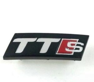 NEW GENUINE AUDI TT TTS 2010-2014 STEERING WHEEL TTS BADGE EMBLEM 8J0419685