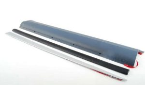 NEW GENUINE VW TIGUAN 07-16 FRONT DOOR PRIMED COVER CHROME MOLDING SET LEFT N/S 5N0854939EGRU