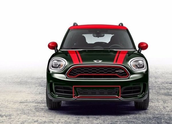 MINI GENUINE F60 COUNTRYMAN JCW FRONT BUMPER LOWER CENTER GRILLE 51117390547 - Image 3