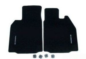 NEW GENUINE PORSCHE BOXSTER 987 06-12 BLACK TEXTILE FLOOR CARPET MATS RHD 98704480109A43