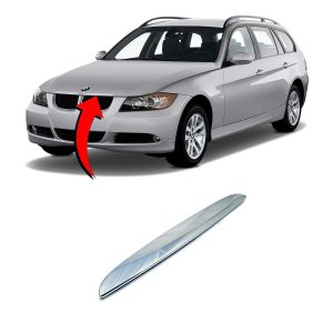 NEW BMW GENUINE 3 SERIES E90 E91 FRONT BONNET HOOD GRILL TRIM LEFT N/S 51137117241