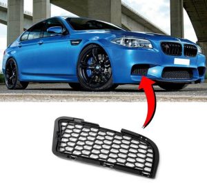 BMW NEW GENUINE 5 SERIES F10 M5 FRONT BUMPER AIR INTAKE MESH GRILL RIGHT O/S 51118047394