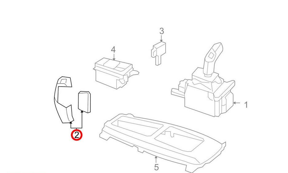 NEW GENUINE BMW X5 X6 SERIES E70 E71 M SPORT AUTOMATIC GEAR SELECTOR COVER KIT 61319204479 - Image 8