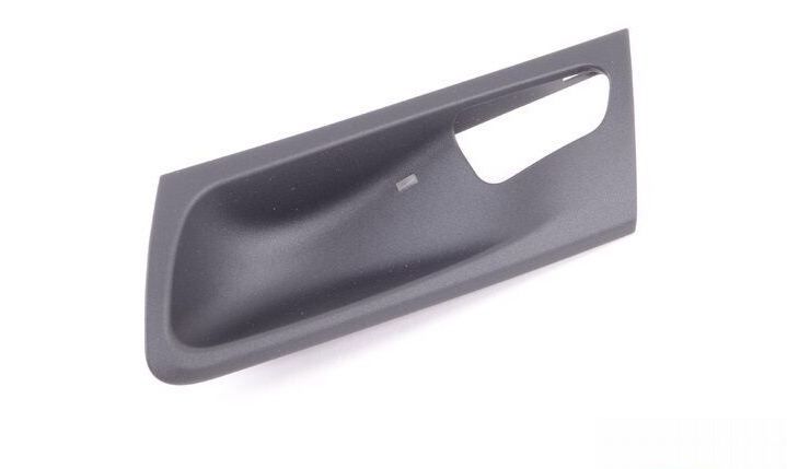BMW NEW GENUINE X5 SERIES E70 REAR DOOR INTERIOR TRIM HANDLE COVER BLACK LEFT 51426973739