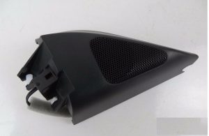 NEW GENUINE VW PASSAT B7 10-15 FRONT RIGHT O/S DOOR BLACK TWEETER COVER 3AA837974C9B9