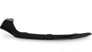 NEW GENUINE MERCEDES BENZ MB C W205 AMG FRONT BUMPER LOWER LIP BLACK TRIM LEFT