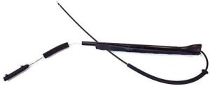NEW GENUINE AUDI TT 2007 - 2014 BLACK BONNET RELEASE CABLE 802MM RHD 8J2823535B