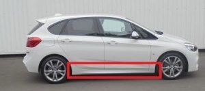 BMW NEW GENUINE 2 SERIES F45 M SPORT PACKAGE SIDE SKIRT SILL RIGHT O/S 51778063352