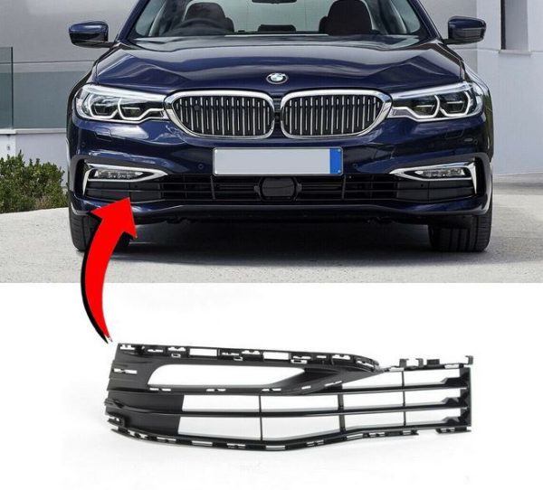 NEW GENUINE BMW 5 SERIES G30 G31 FRONT BUMPER GRILL RIGHT O/S 51117385278