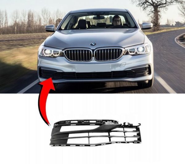 NEW GENUINE BMW 5 SERIES G30 G31 FRONT BUMPER GRILL RIGHT O/S 51117385262