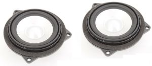 BMW NEW GENUINE E81 E88 E82 E92 E93 E84 TOP HIFI MID RANGE SPEAKER PAIR SET 65136945412 / 2X65136945412
